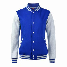 Veste de baseball universitaire classique à boutons-pression personnalisés